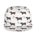 thumbnail image 1 of Goofa Dachshund Dog Puppy Printed Men's Baseball Cap,Straight Brim Hat,Golf Dad Hat,Versatile Style,Sun Protection Cap,Travel Hat, 1 of 9