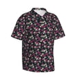 thumbnail image 1 of Goofa Daisies Flowers Hawaiian Shirt for Men, Unisex Summer Beach Casual Short Sleeve Button Down Shirts,Aloha Tropical Floral print shirt-Medium, 1 of 9