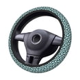 thumbnail image 1 of Goofa Daisies Flowers Pattern Elastic Stretch Steering Wheel Cover,Universal 15 inch, Microfiber Breathable Ice Silk, Anti-Slip, Odorless, Easy Carry, 1 of 8