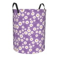 thumbnail image 1 of Goofa Daisies Flowers Printed Circular Hamper,Laundry Basket with Handles,Storage Baskets Foldable,Large Capacity Laundry Hamper-Small, 1 of 8