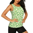 thumbnail image 1 of Goofa Daisies Flowers Printed Womens Workout Tops for Women Sleeveless Yoga Shirts Athletic Running Tank Tops Sleeveless Gym Clothes Workout Apparel-Large, 1 of 9