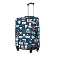 thumbnail image 1 of Goofa Dental Pattern Luggage Covers For Suitcase,Suitcase Cover Protector Fit 18-32 Inch Luggage-Large, 1 of 9