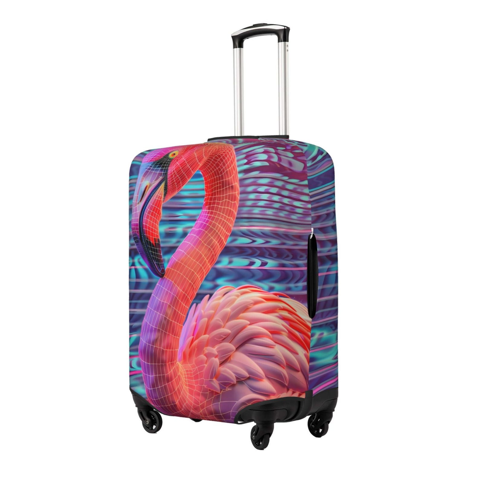 Flying Eagle Pattern Print Luggage Cover Protector