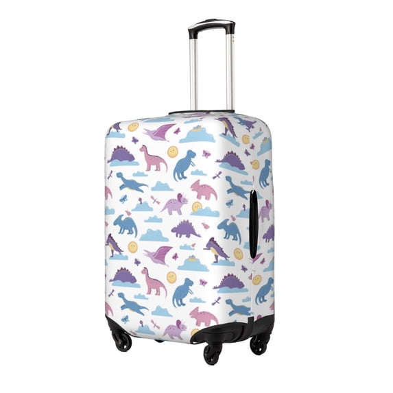 Goofa Dinosaur Pattern Luggage Covers For Suitcase,Suitcase Cover Protector Fit 18-32 Inch Luggage-X-Large