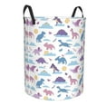 thumbnail image 1 of Goofa Dinosaur Printed Circular Hamper,Laundry Basket with Handles,Storage Baskets Foldable,Large Capacity Laundry Hamper-Medium, 1 of 8