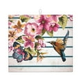 thumbnail image 1 of Goofa Dish Drying Mat Super Absorbent Drying Mat Large Dish Drying Mats for Kitchen Counter Easy Clean Dish Mat Kitchen Drying Mat 16" x 18" ( Bird and Floral ), 1 of 6