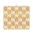 thumbnail image 1 of Goofa Dish Drying Mat Super Absorbent Drying Mat Large Dish Drying Mats for Kitchen Counter Easy Clean Dish Mat Kitchen Drying Mat 16" x 18" ( Hand Drawn Snake ), 1 of 6