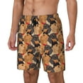 thumbnail image 1 of Goofa Dog Printed Men's Swim Trunks Board Shorts Quick Dry Mens Swimming Trunks with Compression Liner,Breathable Fit Hawaii Beach Shorts-Small, 1 of 9
