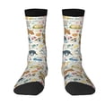 thumbnail image 1 of Goofa Dogs Funny Pets Printed Men's Crew Socks, Soft Durable Breathable Moisture-Wicking with Odor Control Cotton socks, 1 of 9