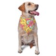 thumbnail image 1 of Goofa Donut and Blue Printing Dog Bandana ,Cat Scarf Adjustable Bib Handkerchief Accessories for Dogs Cats,Pet scarf,Pet fashion, 1 of 6