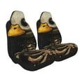 Goofa Duck Bones Printed Car Seat Covers, Automotive Seat Covers for