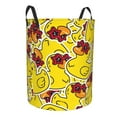 thumbnail image 1 of Goofa Duck with Star Sunglasses Printed Circular Hamper,Laundry Basket with Handles,Storage Baskets Foldable,Large Capacity Laundry Hamper-Small, 1 of 8