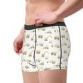 thumbnail image 1 of Goofa Dump Truck Printed Men's Boxer Briefs Underwear, Moisture-Wicking Underwear, Trunk,Soft and Breathable Cotton Underwear-, 1 of 9