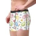 thumbnail image 1 of Goofa Easter Egg3 Printed Men's Boxer Briefs Underwear, Moisture-Wicking Underwear, Trunk,Soft and Breathable Cotton Underwear-Small, 1 of 9