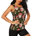 thumbnail image 1 of Goofa Edgehog and Mushrooms Printed Womens Workout Tops for Women Sleeveless Yoga Shirts Athletic Running Tank Tops Sleeveless Gym Clothes Workout Apparel-XX-Large, 1 of 9
