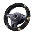 thumbnail image 1 of Goofa Enchanted Deer In Cave Pattern Elastic Stretch Steering Wheel Cover,Universal 15 inch, Microfiber Breathable Ice Silk, Anti-Slip, Odorless, Easy Carry, 1 of 1