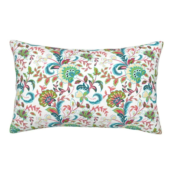 Goofa Fairy Flower Pattern Pillow Case – Plush & Soft Cushion Cover, Hypoallergenic Throw Pillow Case for Comfortable Sleep with Envelope Closure-20"x30"