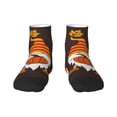 thumbnail image 1 of Goofa Fall Gnomes Pattern Non Slip Socks with Grips for Elderly, Crew Socks Yoga Hospital Socks Cushioned Sole Gripper Socks for Men Women, 1 of 5