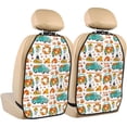 thumbnail image 1 of Goofa Fall Pumpkins And Sunflowers Pattern Car Back Seat Protector for Kids (2 Pack) ,Anti-kick Storage Mat for Car Seats,Shields from Footprints, 1 of 6