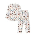 thumbnail image 1 of Goofa Farm Birds Goose for 2-piece Loungewear Set Men’s Sleepwear Set Soft PJs Cozy loungewear Comfy Sleep Set Winter Pajamas-Medium, 1 of 7