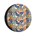 thumbnail image 1 of Goofa Fashionable Paisley Pattern Universal Tire Cover for Jeep, SUV, Truck, and Trailer – Waterproof, UV-Resistant,Easy to Install, Fits 14"-17" Tires-17 inch, 1 of 6