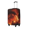 thumbnail image 1 of Goofa Fiery Dragons Castle Attack Pattern Luggage Covers For Suitcase,Suitcase Cover Protector Fit 18-32 Inch Luggage-Small, 1 of 9