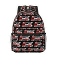 thumbnail image 1 of Goofa Fire and Rescue Truck Pattern Comfortable Student Backpack - Ergonomic Design, Durable, Water-Resistant, Multi-Compartment,Travel, and Outdoor Activities, 1 of 5