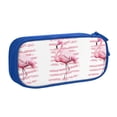 thumbnail image 1 of Goofa Flamingo Pattern Big Capacity Pencil Pen Case Office College Large Storage High Capacity Bag Pouch Holder Box Organizer, 1 of 1