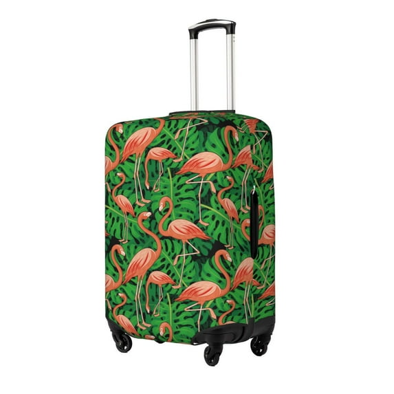 Goofa Flamingo Pattern Luggage Covers For Suitcase,Suitcase Cover Protector Fit 18-32 Inch Luggage-Large