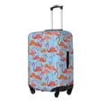 thumbnail image 1 of Goofa Flamingo Pattern Luggage Covers For Suitcase,Suitcase Cover Protector Fit 18-32 Inch Luggage-, 1 of 9