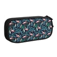 thumbnail image 1 of Goofa Flamingos And Birds Pattern Big Capacity Pencil Pen Case Office College Large Storage High Capacity Bag Pouch Holder Box Organizer, 1 of 9