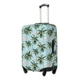 thumbnail image 1 of Goofa Flamingos And Palms Pattern Luggage Covers For Suitcase,Suitcase Cover Protector Fit 18-32 Inch Luggage-Small, 1 of 9