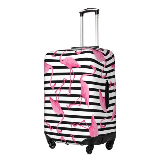 Goofa Flamingos Pattern Luggage Covers For Suitcase,Suitcase Cover Protector Fit 18-32 Inch Luggage-Large
