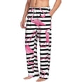 thumbnail image 1 of Goofa Flamingos Printed Soft Pajama Pants for Men, Wide Leg Comfy Casual Lounge Yoga Pants-Large, 1 of 9