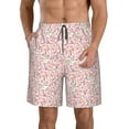thumbnail image 1 of Goofa Floral Retro Style Printed Mens Swim Trunks Summer Quick Dry Short Beach Swimwear Bathing Suits-Small, 1 of 9