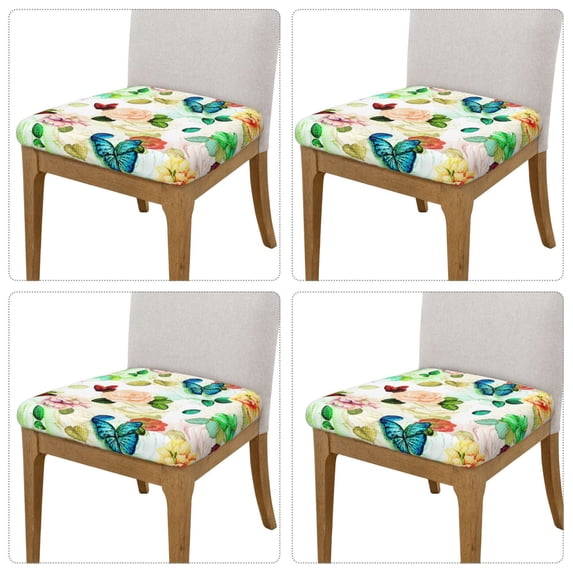 Goofa Floral Vintage Printed Couch Cushion Covers,Soft and Durable Throw Pillow Case , Floral Sofa Magic Sofa Stretch Cushion Couch Covers Washable