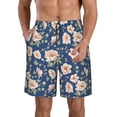 thumbnail image 1 of Goofa Flower Printed Mens Swim Trunks Summer Quick Dry Short Beach Swimwear Bathing Suits-XX-Large, 1 of 9