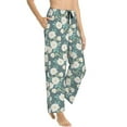 thumbnail image 1 of Goofa Flower Printed Soft Pajama Pants for Women, Wide Leg Comfy Casual Lounge Yoga Pants-, 1 of 9