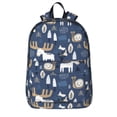 thumbnail image 1 of Goofa Forest Elk Printed Backpack,Laptop Backpack,Durable Anti-Theft Travel Work Backpack,Water-resistant Backpack, 1 of 9