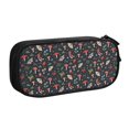 thumbnail image 1 of Goofa Forest Flora and Insects Pattern Big Capacity Pencil Pen Case Office College Large Storage High Capacity Bag Pouch Holder Box Organizer, 1 of 9