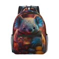 thumbnail image 1 of Goofa Forest Koala Pattern Comfortable Student Backpack - Ergonomic Design, Durable, Water-Resistant, Multi-Compartment,Travel, and Outdoor Activities, 1 of 5