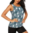 thumbnail image 1 of Goofa Forest Rabbit Printed Womens Workout Tops for Women Sleeveless Yoga Shirts Athletic Running Tank Tops Sleeveless Gym Clothes Workout Apparel-Large, 1 of 9