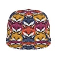 thumbnail image 1 of Goofa Fox Face Printed Men's Baseball Cap,Straight Brim Hat,Golf Dad Hat,Versatile Style,Sun Protection Cap,Travel Hat, 1 of 9
