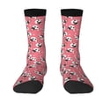 thumbnail image 1 of Goofa French Bulldog Face Printed Men's Crew Socks, Soft Durable Breathable Moisture-Wicking with Odor Control Cotton socks, 1 of 9