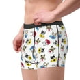 thumbnail image 1 of Goofa French Bulldog With Coffee Cup Printed Men's Boxer Briefs Underwear, Moisture-Wicking Underwear, Trunk,Soft and Breathable Cotton Underwear-XX-Large, 1 of 9