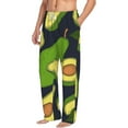 thumbnail image 1 of Goofa Fresh Avocado Printed Soft Pajama Pants for Men, Wide Leg Comfy Casual Lounge Yoga Pants-X-Large, 1 of 9