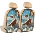 thumbnail image 1 of Goofa Fresh Coconut Splash Pattern Car Back Seat Protector for Kids (2 Pack) ,Anti-kick Storage Mat for Car Seats,Shields from Footprints, 1 of 6
