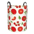 thumbnail image 1 of Goofa Fresh Red Tomato Printed Circular Hamper,Laundry Basket with Handles,Storage Baskets Foldable,Large Capacity Laundry Hamper-Small, 1 of 8