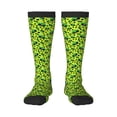 thumbnail image 1 of Goofa Frogs Pattern Adult Stockings, Color-Block Knee High Socks, Comfortable and Breathable, Soft and Stretchable, Sports, and Decoration, 1 of 6