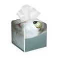 thumbnail image 1 of Goofa Funny Cat Tissue Box Cover PVC Leather Tissue Holder Square Facial Tissue Case Facial Paper Organizer Dispenser for Bathroom, Vanity Countertop, 1 of 8